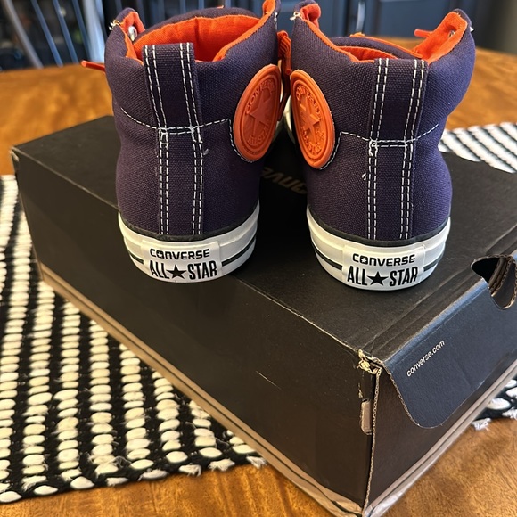 CONVERSE unisex All Star Chuck Taylor Street Mid Shoe in Dozar Blue - Picture 9 of 16